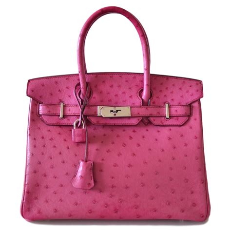 birkin bag pink ostrich